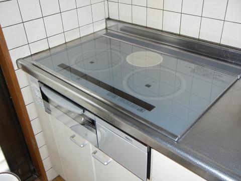 栃木県宇都宮市K様邸　IHクッキングヒーター設置工事