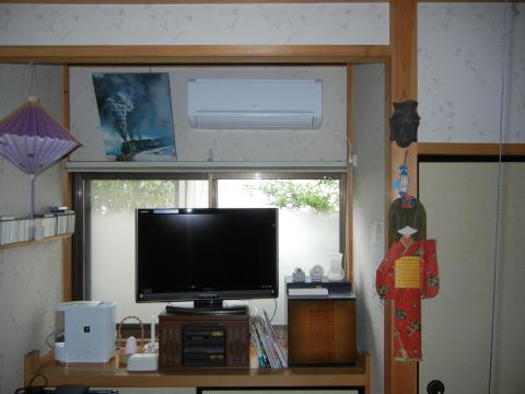 栃木県宇都宮市K様邸　ルームエアコン設置工事