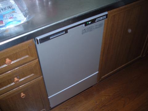 兵庫県尼崎市Ｍ様　食器洗い乾燥機工事