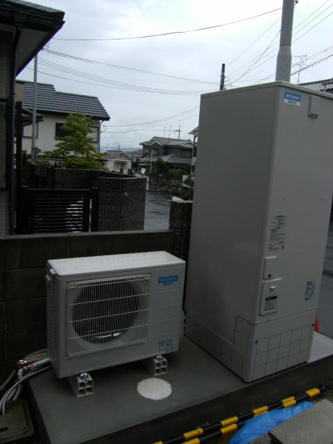 奈良県橿原市　Ｍ様邸　エコキュート工事