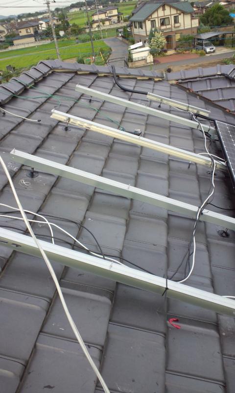 栃木県足利市T様邸　太陽光発電4.14kwシステム