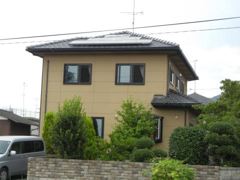 栃木県足利市T様邸　太陽光発電4.14kwシステム