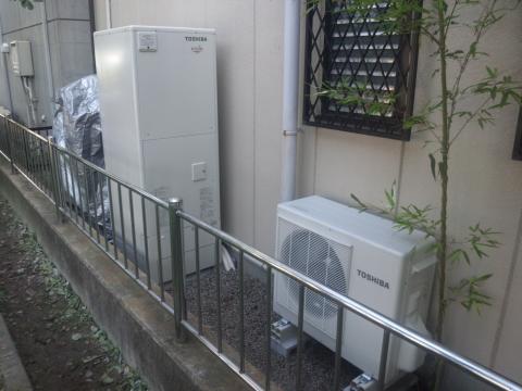 足立区竹ノ塚　S様宅　エコキュート工事