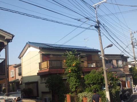 足立区扇　Ｋ様宅　太陽光発電設置工事