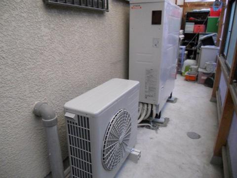 神奈川県横浜市N様邸　エコキュート