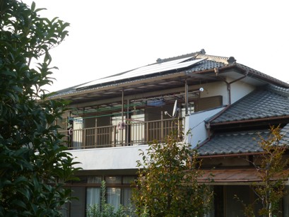 埼玉県 ふじみ野市新田　Mさま邸　太陽光発電システム設置工事