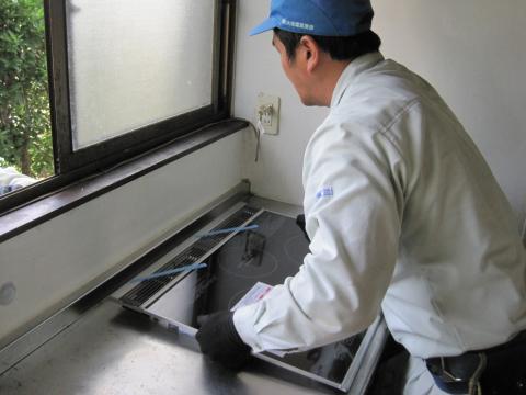 取替えは簡単です！【長野県長野市ＩＨクッキングヒーター】【長野県長野市太陽光発電】【長野県長野市オール電化】エコ電化ＪＰ・街の工事屋さん【大光電気商会】