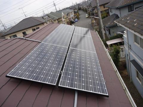 茨城県取手市K様邸　太陽光発電システム
