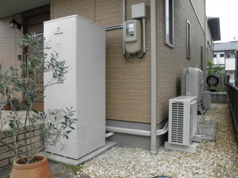 宮城県仙台市にてエコキュート工事