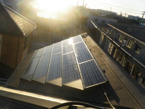 埼玉県八潮市M様邸《太陽光設置工事》