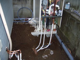 Hさま邸　オール電化工事（エコキュート）