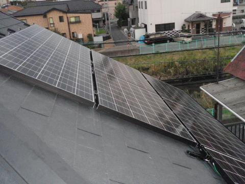 東京都足立区Ｊ様邸《太陽光設置工事》