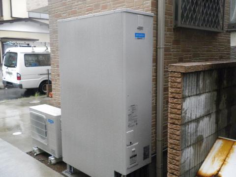 埼玉県越谷市Ｗ様邸《エコキュート設置工事》