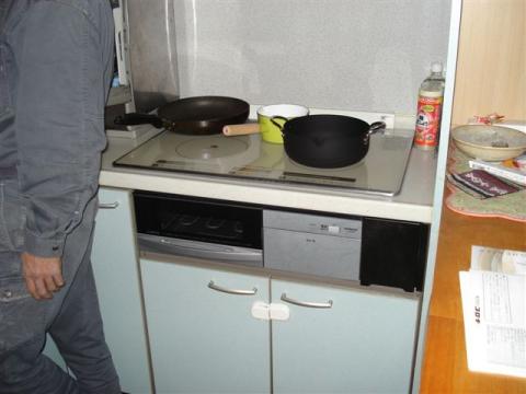 茨城県　坂東市　D様邸　IHクッキングヒーター