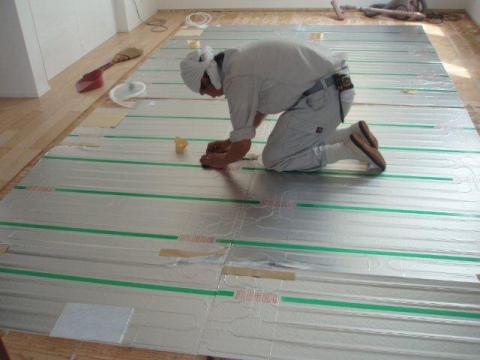 床暖房敷設のリフォームその3（神奈川県横浜市）