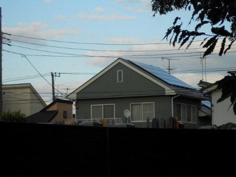 太陽光発電SANYO HIT5.52kw（東京都狛江市）