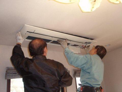 天井埋め込み・隠蔽配管エアコンその3（東京都東久留米市）