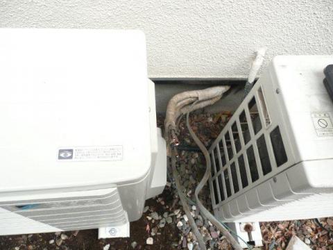 天井埋め込み・隠蔽配管エアコンその4（東京都東久留米市）