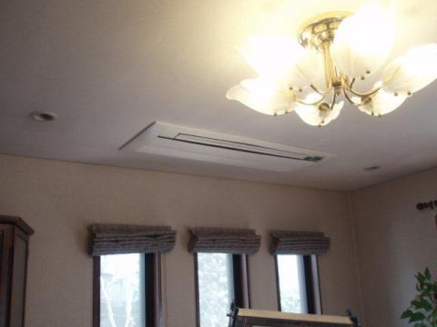 天井埋め込み・隠蔽配管エアコンその5（東京都東久留米市）