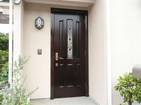 エアコンを入替えたお客様から玄関ドアリフォームの依頼その3（東京都多摩市）