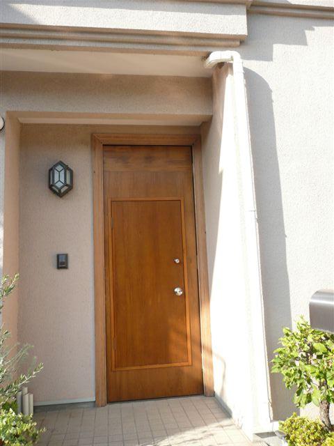 エアコンを入替えたお客様から玄関ドアリフォームの依頼その4（東京都多摩市）