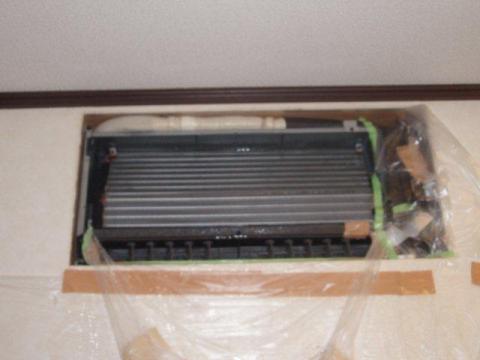 エアコンのクリーニング（東京都大田区）