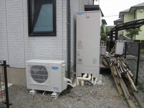 栃木県塩谷郡S様邸　エコキュート