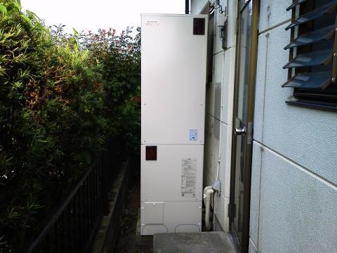 福岡県久留米市S様邸　エコキュート