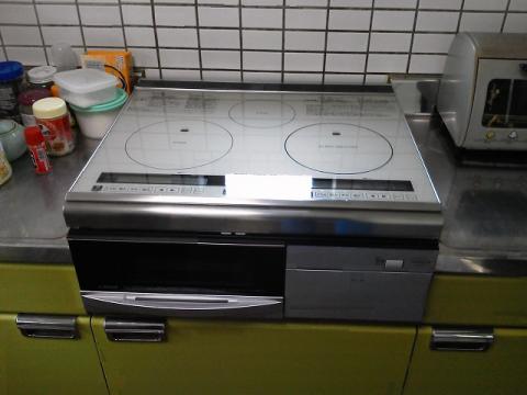 福岡県久留米市S様邸　IHクッキングヒーター