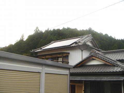 川根町　N様邸　太陽光工事致しました。