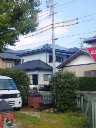 島田市　T様邸　太陽光工事致しました。