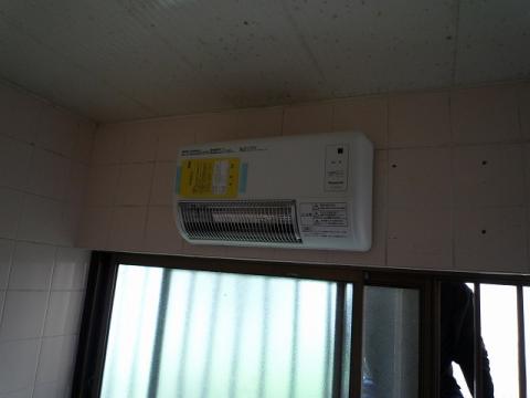 佐賀県三養基郡T様邸　電気式バス換気乾燥機