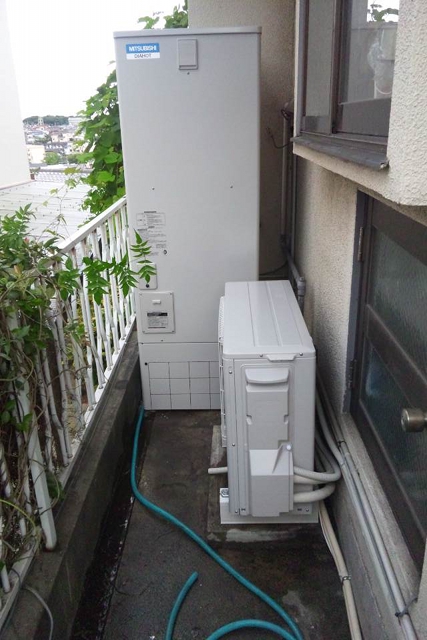 福岡県北九州市K様邸　エコキュート