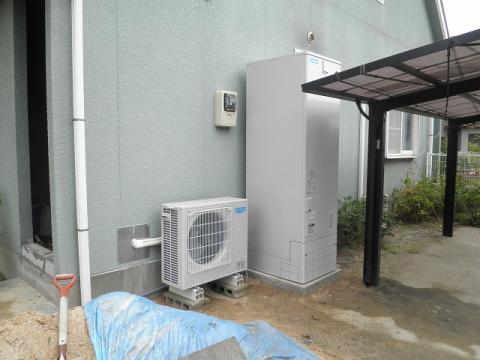 佐賀県神埼郡N様邸　エコキュート