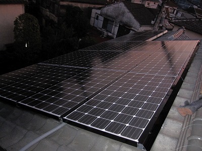足立区Ｎ様邸三菱太陽光発電５．６ｋｗシステム