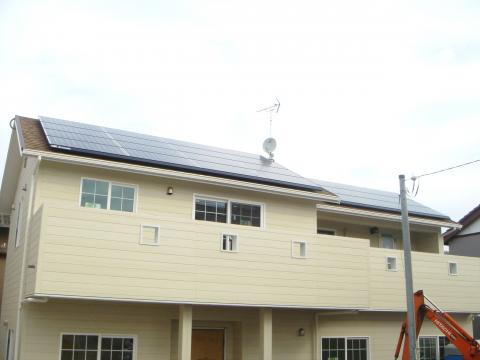 焼津市　M様邸　新築太陽光工事致しました。