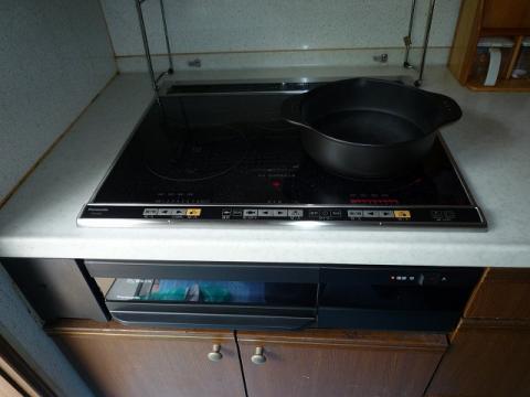熊本県宇城市H様邸　IHクッキングヒーター