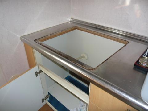 御宿町久保M様　IH取付工事です