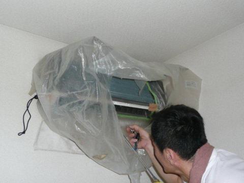 エアコンのクリーニング　その2（東京都世田谷区）