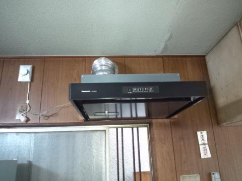 世田谷区世田谷｜スマートスクエアレンジフード取り付け