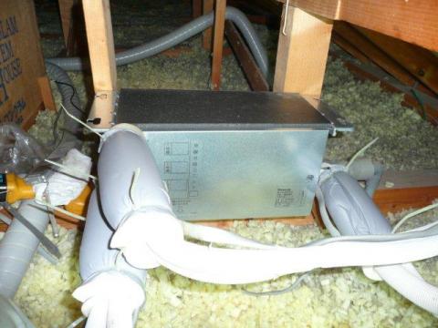 Panasonic 高気密・高断熱住宅用全館空調システム その5（神奈川県横浜市）