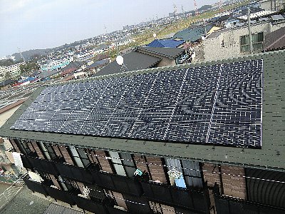 神奈川県伊勢原市　K様賃貸アパート太陽光発電システム