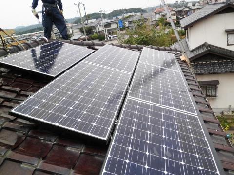 糸島市志摩｜サンヨー太陽光発電工事