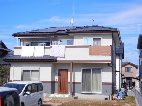 栃木県小山市T様邸　太陽光発電システム設置工事