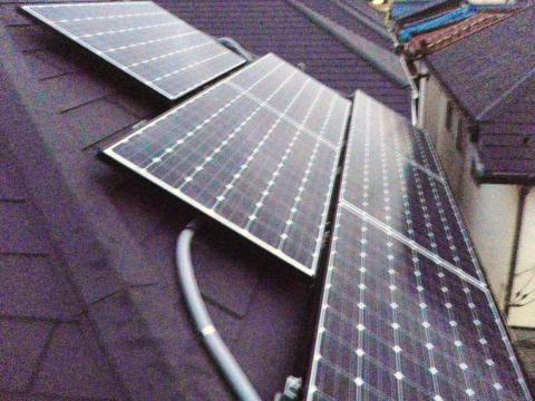 東京都足立区Ｉ様邸《太陽光設置工事》