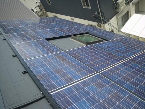 横浜市　Y様邸　ｼｬｰﾌﾟ製太陽光発電システム