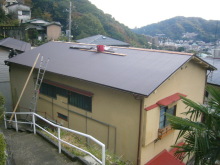 熱海市屋根葺替工事