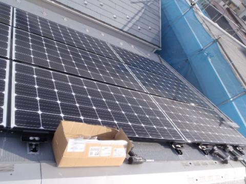 豊島区Ｋ様邸　三菱太陽光発電設置工事