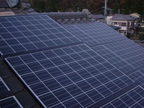 沼津市大平太陽光発電システム設置工事