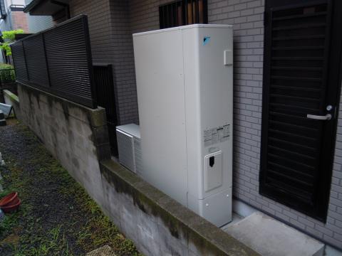 鹿児島市F様邸エコキュート設置